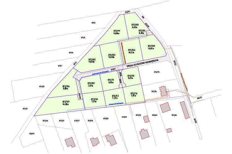 Działki Nagawczyna - Powiat Dębica